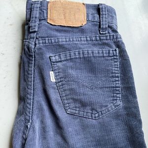 White tag vintage blue corduroy pants